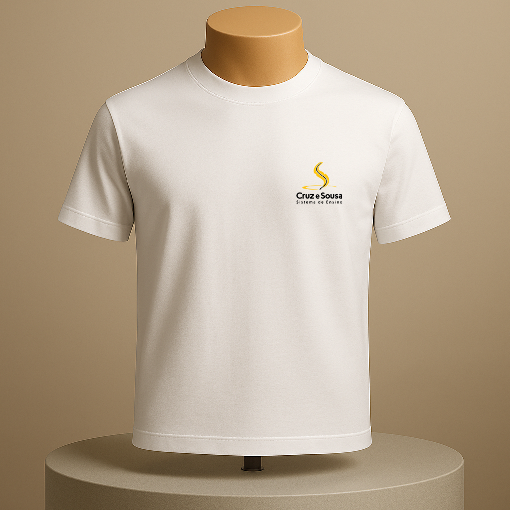 Camiseta Branca Cruz S.