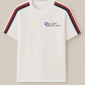 Camiseta Manga Curta Branca Catarinense Infantil